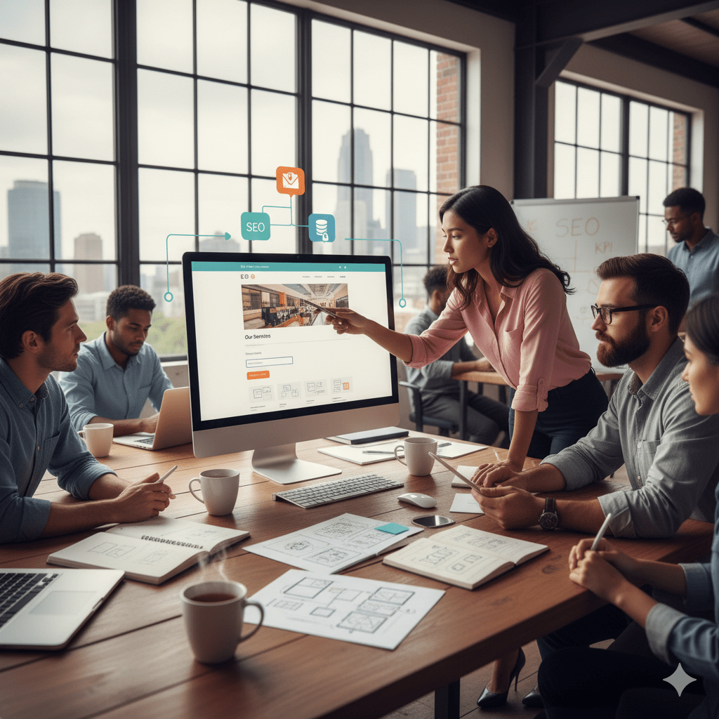 راهنمای کامل طراحی سایت خدماتی؛ ابزار شما برای جذب مشتری